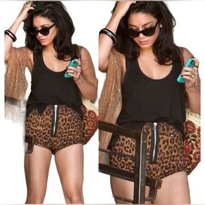 UNIF Leopard Shorts 26 Excellent condition!